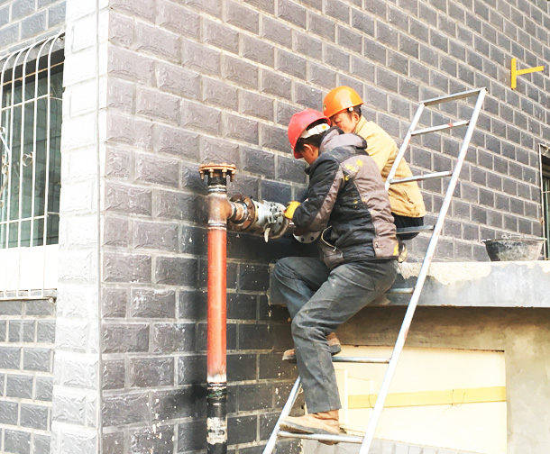 住宅小區室內外燃氣管道安裝